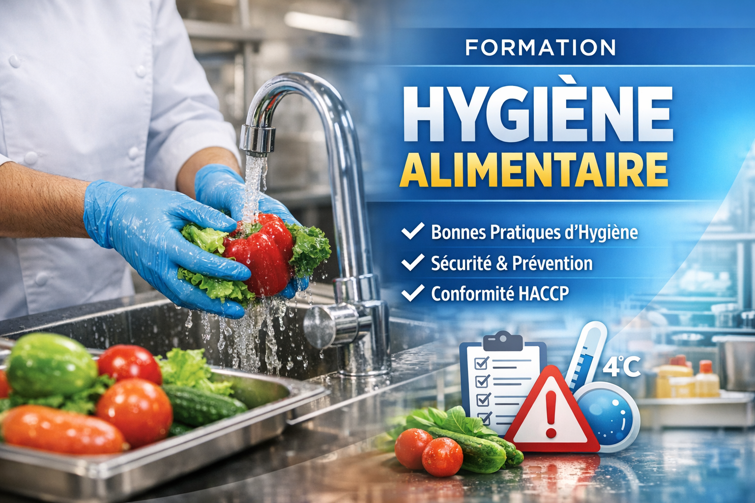 Formation en hygiène et sécurité alimentaire